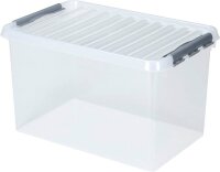 sunware Q-line Aufbewahrungsbox 72,0 l transparent 60,0 x...