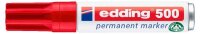 edding 500 Permanentmarker rot 2,0 - 7,0 mm, 1 St.