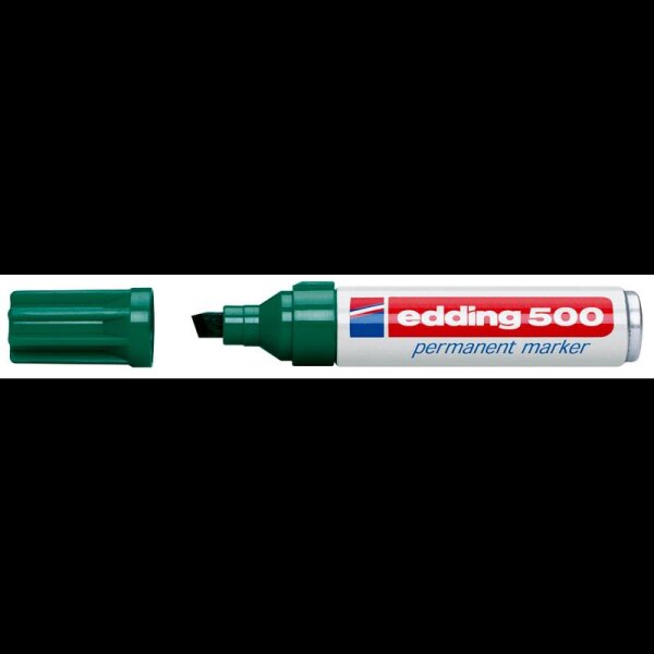 edding 500 Permanentmarker grün 2,0 - 7,0 mm, 1 St.