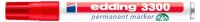 edding 3300 Permanentmarker rot 1,0 - 5,0 mm, 10 St.