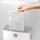 HP OneShred 8CC Aktenvernichter mit Partikelschnitt P-4, 5 x 18 mm, bis 8 Blatt, weiß