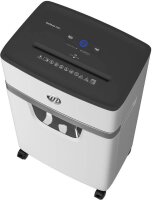 HP OneShred 15CC Aktenvernichter mit Partikelschnitt P-4, 4 x 35 mm, bis 15 Blatt, weiß