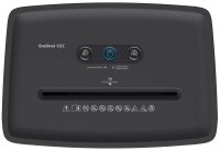 HP OneShred 15CC Aktenvernichter mit Partikelschnitt P-4, 4 x 35 mm, bis 15 Blatt, weiß