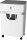 HP OneShred 10MC Aktenvernichter mit Partikelschnitt P-5, 2 x 15 mm, bis 10 Blatt, weiß