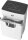 HP OneShred 10MC Aktenvernichter mit Partikelschnitt P-5, 2 x 15 mm, bis 10 Blatt, weiß