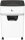 HP OneShred 10MC Aktenvernichter mit Partikelschnitt P-5, 2 x 15 mm, bis 10 Blatt, weiß