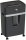 HP Pro Shredder 15CC Aktenvernichter mit Partikelschnitt P-4, 4 x 35 mm, bis 15 Blatt, schwarz