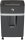HP Pro Shredder 15CC Aktenvernichter mit Partikelschnitt P-4, 4 x 35 mm, bis 15 Blatt, schwarz