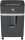 HP Pro Shredder 10MC Aktenvernichter mit Partikelschnitt P-5, 2 x 15 mm, bis 10 Blatt, schwarz