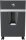 HP Pro Shredder 10MC Aktenvernichter mit Partikelschnitt P-5, 2 x 15 mm, bis 10 Blatt, schwarz
