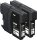 KMP B78D schwarz Druckerpatronen kompatibel zu brother LC-1100BK, 2er-Set