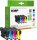 KMP B78V schwarz, cyan, magenta, gelb Druckerpatronen kompatibel zu brother LC-1100VALBP, 4er-Set