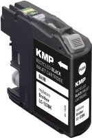 KMP B60B schwarz Druckerpatrone kompatibel zu brother LC-123BK