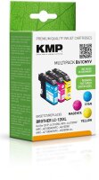 KMP B61V cyan, magenta, gelb Druckerpatronen kompatibel...
