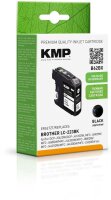 KMP B62BX schwarz Druckerpatrone kompatibel zu brother...