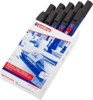 edding Brilliant-Paper-Marker 30 Permanentmarker schwarz 1,5 - 3,0 mm, 10 St.