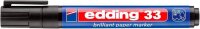 edding Brilliant-Paper-Marker 33 Permanentmarker schwarz 1,0 - 5,0 mm, 10 St.