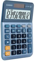 CASIO MS-120EM Tischrechner blau
