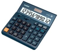 CASIO DH-12ET Tischrechner blau