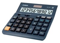 CASIO DH-12ET Tischrechner blau