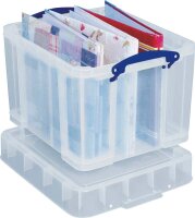 Really Useful Box Aufbewahrungsbox 35,0 l transparent 48,0 x 39,0 x 34,5 cm, 1 St.