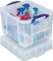 Really Useful Box Aufbewahrungsbox 35,0 l transparent 48,0 x 39,0 x 34,5 cm, 1 St.