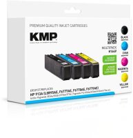 KMP H164V schwarz, cyan, magenta, gelb Druckerpatronen...