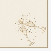 PAPSTAR Servietten Festivity gold 50 St.