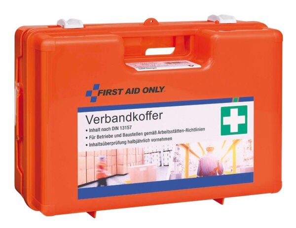 FIRST AID ONLY® Verbandskasten DIN 13157 orange