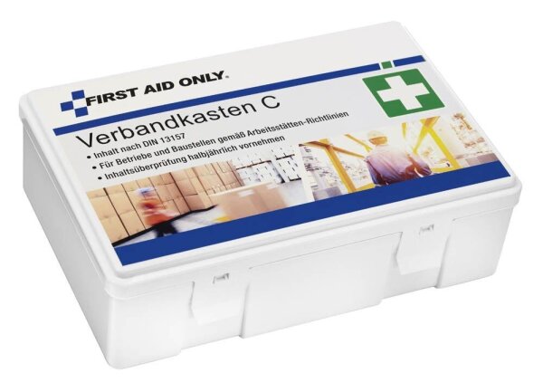 FIRST AID ONLY® Verbandskasten C DIN 13157 weiß