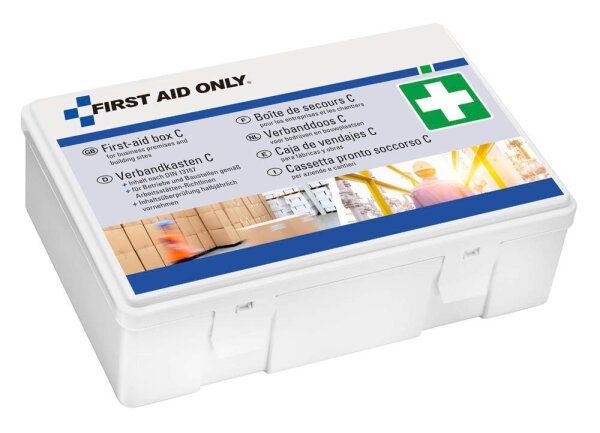 FIRST AID ONLY® Verbandskasten C DIN 13157 weiß