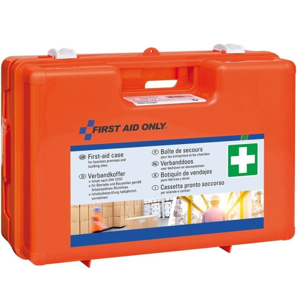 FIRST AID ONLY® Verbandskasten DIN 13157 orange
