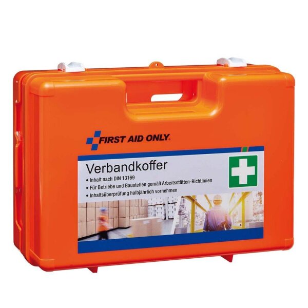 FIRST AID ONLY® Verbandskasten DIN 13169 orange