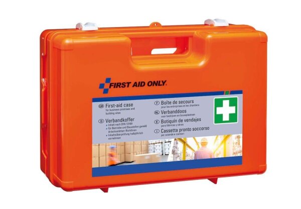 FIRST AID ONLY® Verbandskasten DIN 13169 orange