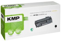 KMP H-T235  schwarz Toner kompatibel zu HP 05A (CE505A)