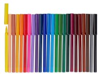 FABER-CASTELL Filzstifte farbsortiert, 24 St.