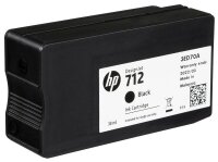 HP 712(3ED70A) schwarz Druckerpatrone