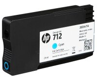 HP 712(3ED67A) cyan Druckerpatrone