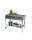 Garden Pleasure Hochbeet MARIEGOLD Metall silber rechteckig 52,0 x 110,0 x 81,0 cm, 1 St.