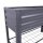 Garden Pleasure Hochbeet LILLIA Metall anthrazit rechteckig 41,0 x 114,0 x 79,5 cm, 1 St.