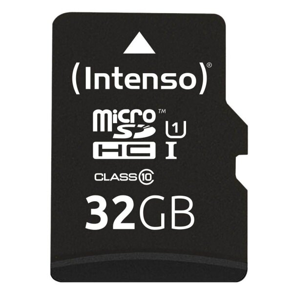 Intenso Speicherkarte microSDHC-Card PREMIUM, 32 GB, 1 St.