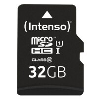 Intenso Speicherkarte microSDHC-Card PREMIUM, 32 GB, 1 St.