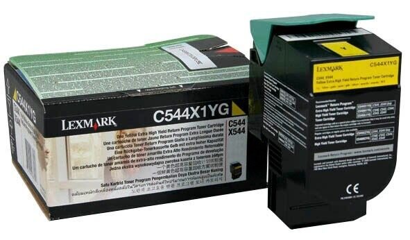 Lexmark C544X1YG  gelb Toner