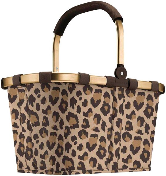 reisenthel® Einkaufskorb carrybag Kunstfaser leo macchiato