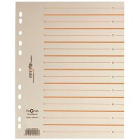 PAGNA Trennblätter Easy Rip 1-0 chamois/orange, 100 St.