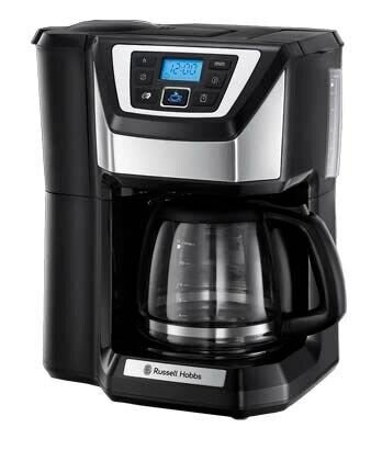 Russell Hobbs 22000-56 Kaffeemaschine schwarz, 12 Tassen