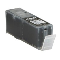 KMP C107BX  schwarz Druckerpatrone kompatibel zu Canon PGI-570 XL PGBK