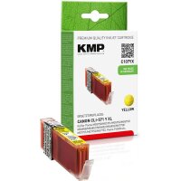 KMP C107YX  gelb Druckerpatrone kompatibel zu Canon...