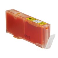 KMP C107YX  gelb Druckerpatrone kompatibel zu Canon CLI-571 XL Y