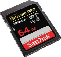 SanDisk Speicherkarte SDXC-Card Extreme Pro 64 GB